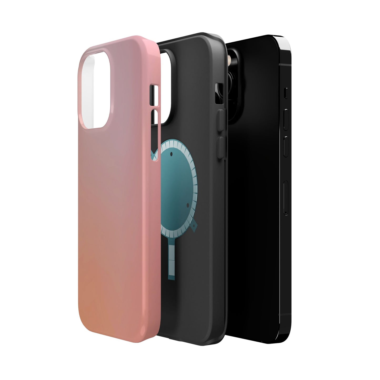 Wireless-Charging Compatible Case – Peachy Calm
