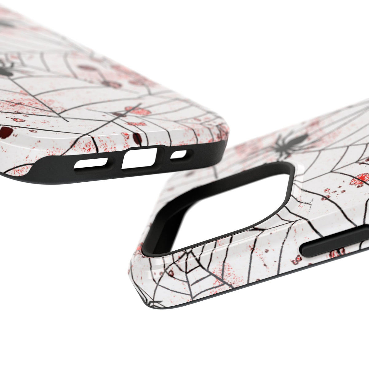 Impact-Resistant Phone Case – Blood Web