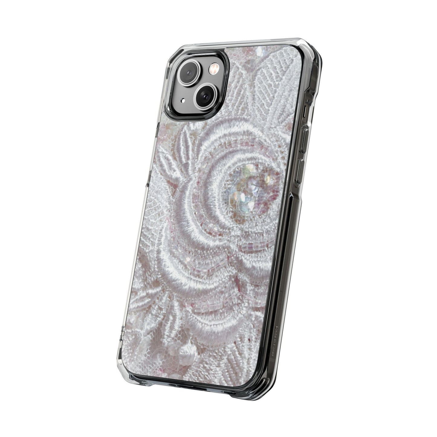 Clear Magnetic Phone Case – Lace Veil