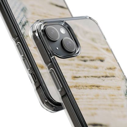 Clear Magnetic Phone Case – Woven Warmth