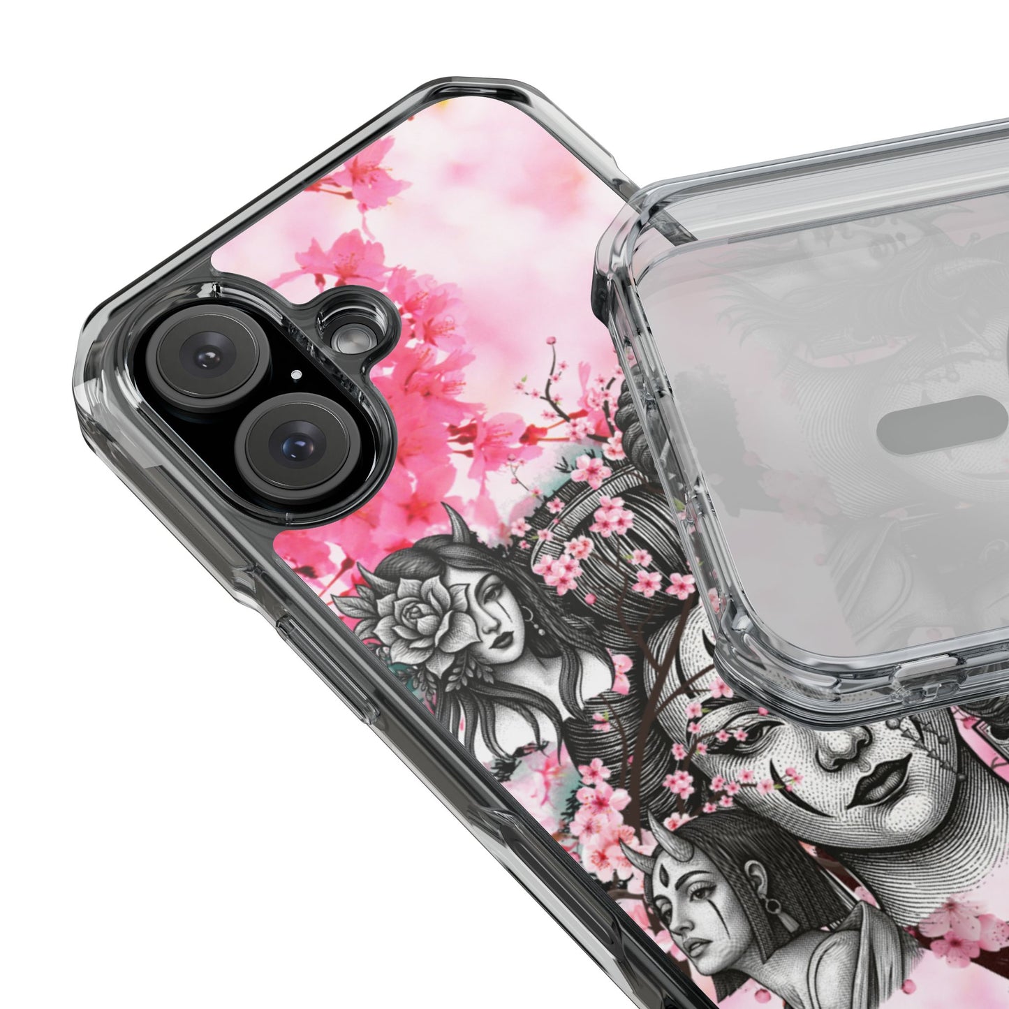 Clear Magnetic Phone Case – Blossom & Thorn
