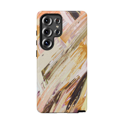 Protective Phone Case – Brush & Bronze