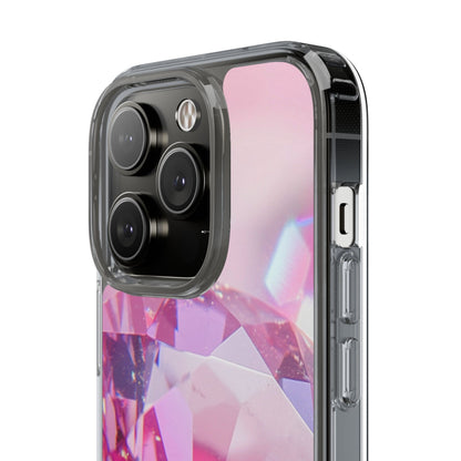 Clear Phone Case – Pink Ice
