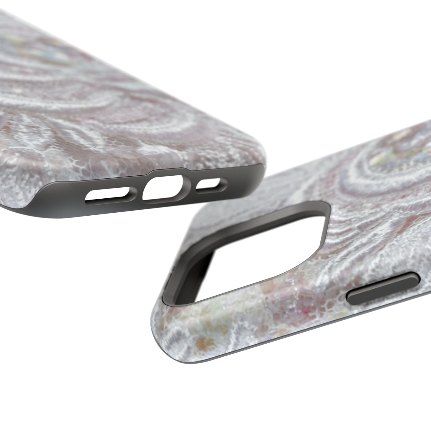 Impact-Resistant Phone Case – Lace Veil