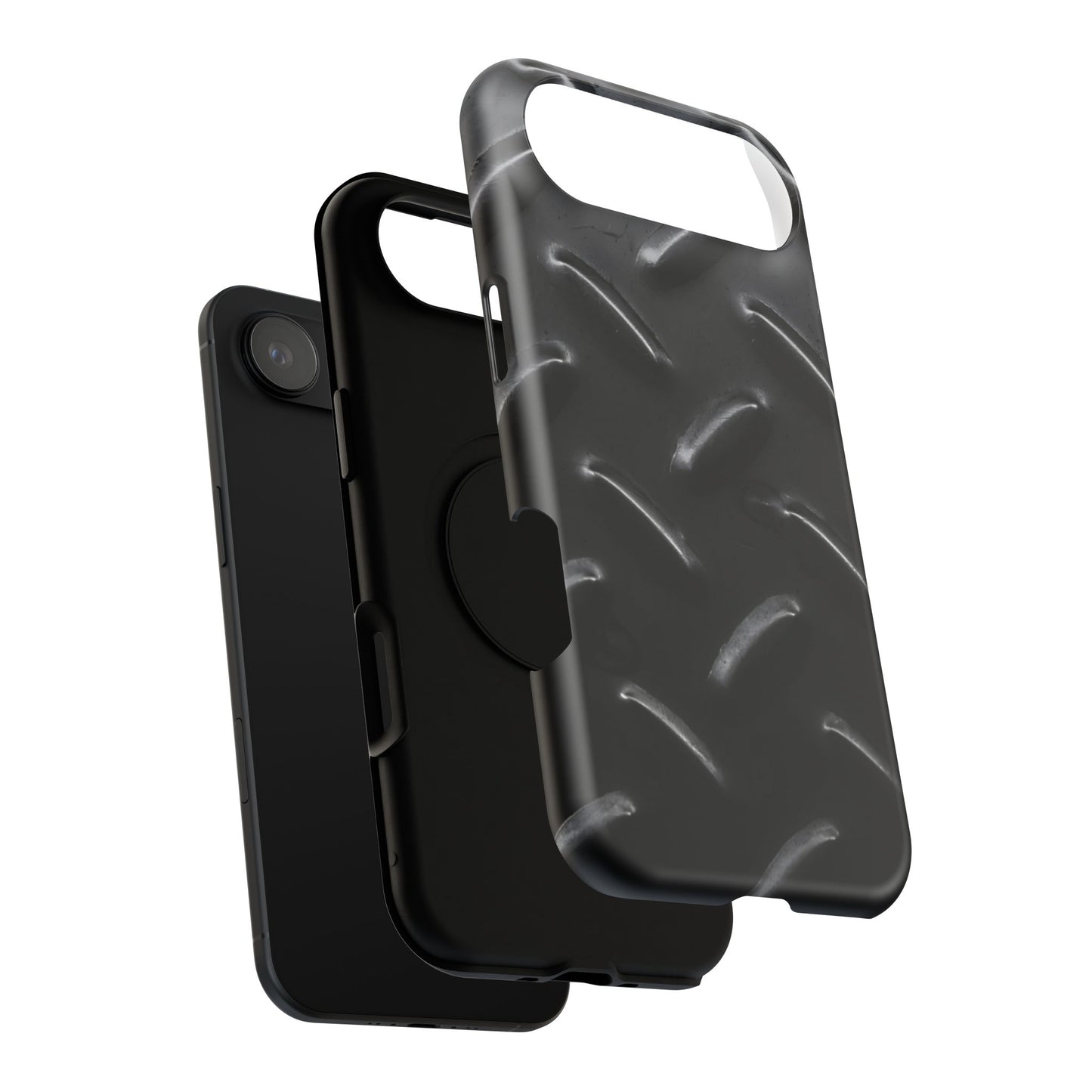 Impact-Resistant Phone Case – Blackout Plate
