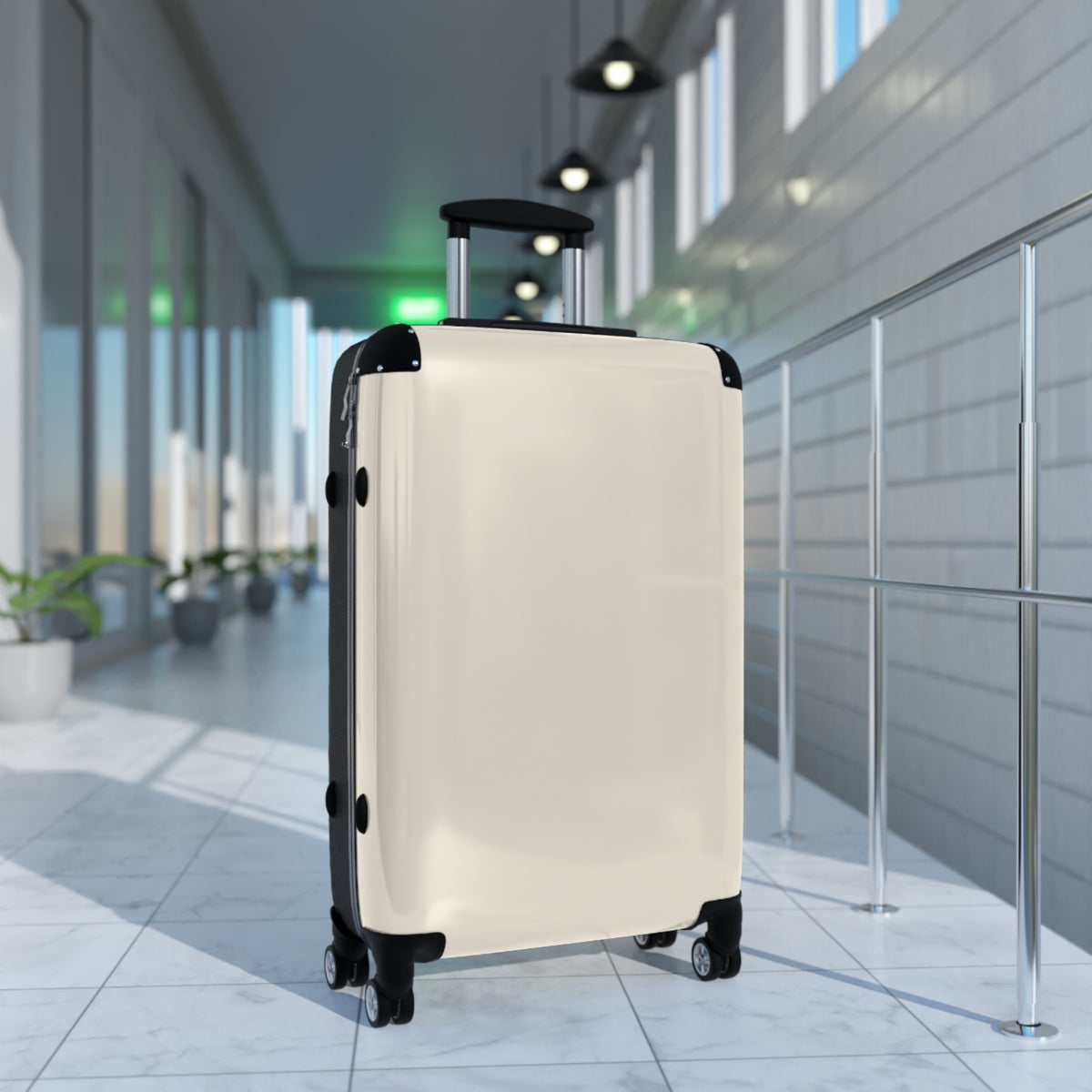 Hard-Shell Suitcase – Vanilla Chai