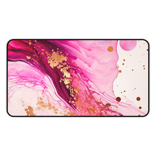 Neoprene Desk Mat – Blush & Burn