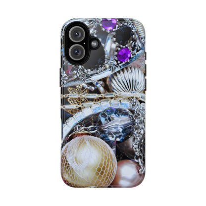 Protective Magnetic Phone Case – Chrome Jewel