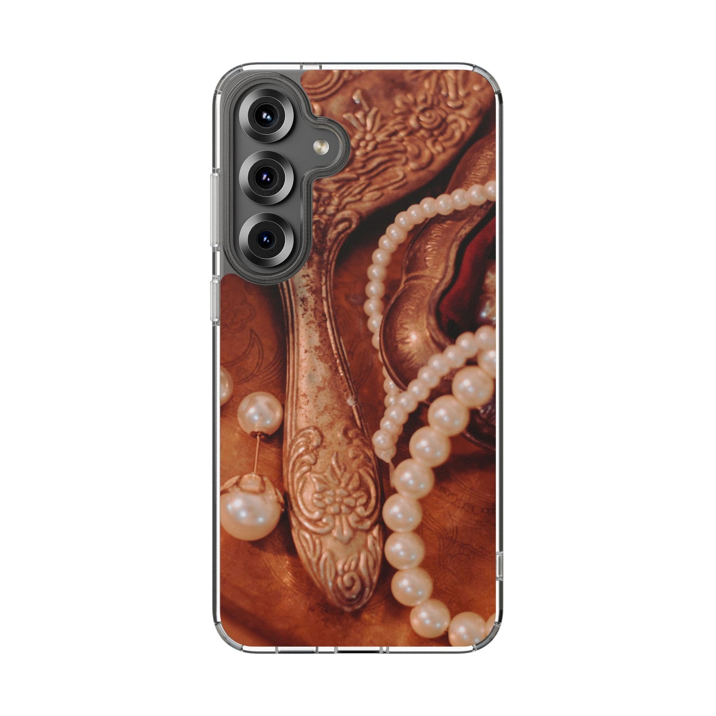 Clear Phone Case – Bronze Vanity