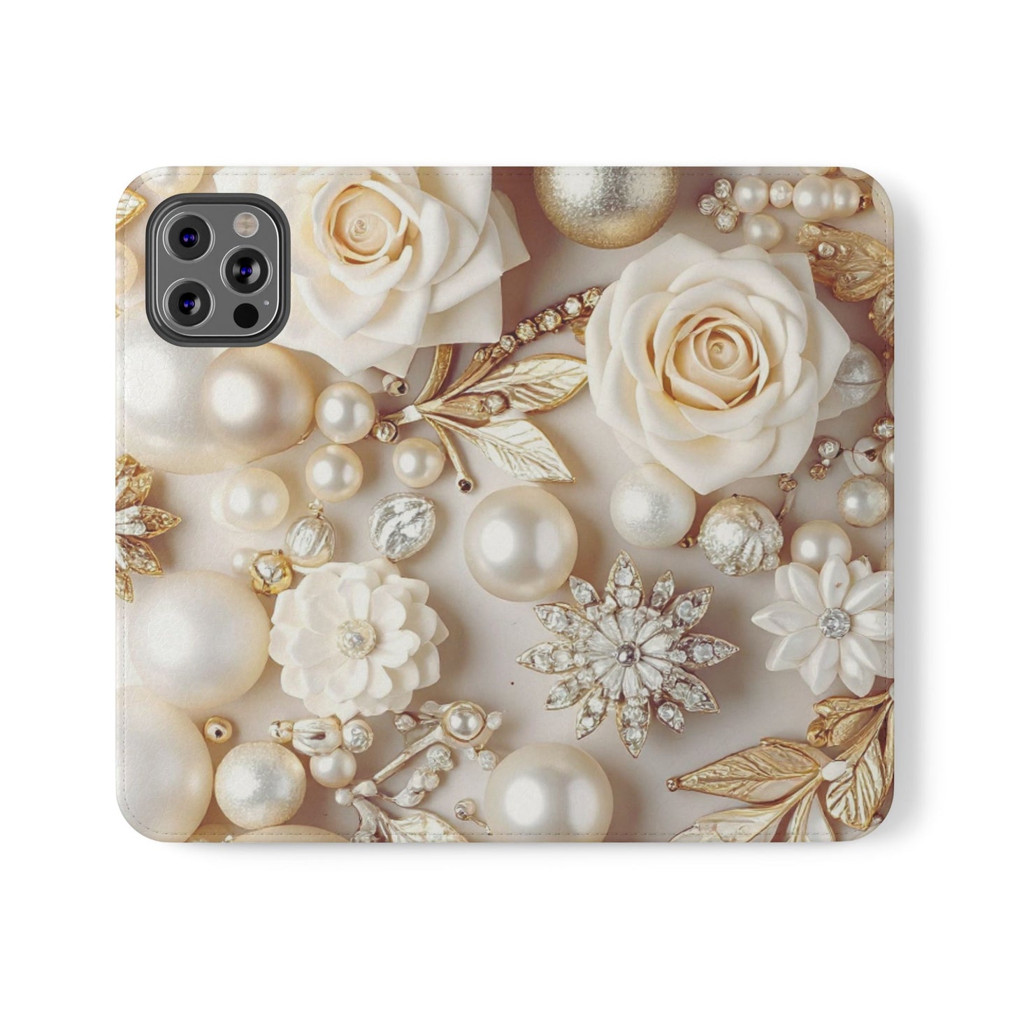 Flip Case – Ivory Opulence