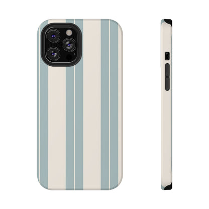 Impact-Resistant Phone Case – Coastal Stripe