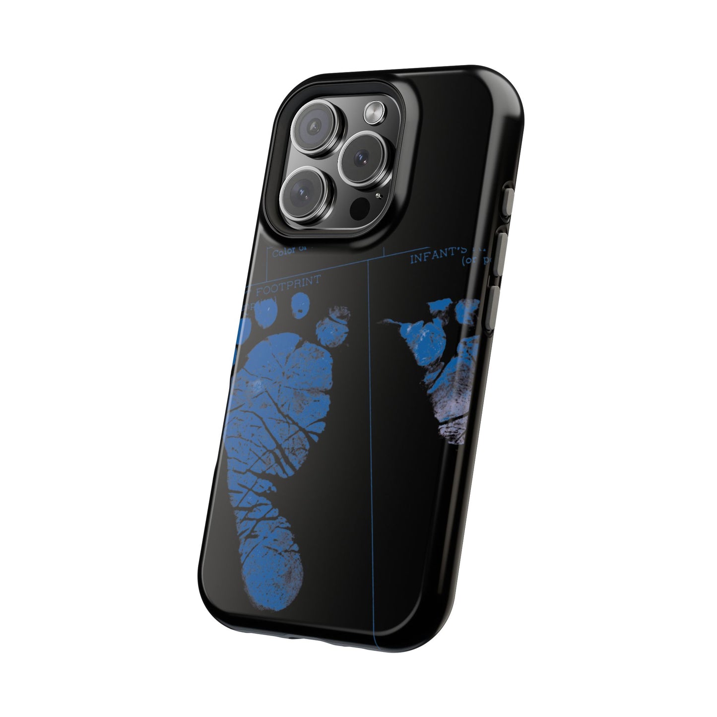 Wireless-Charging Compatible Case – Mom’s Little Blue Footprints