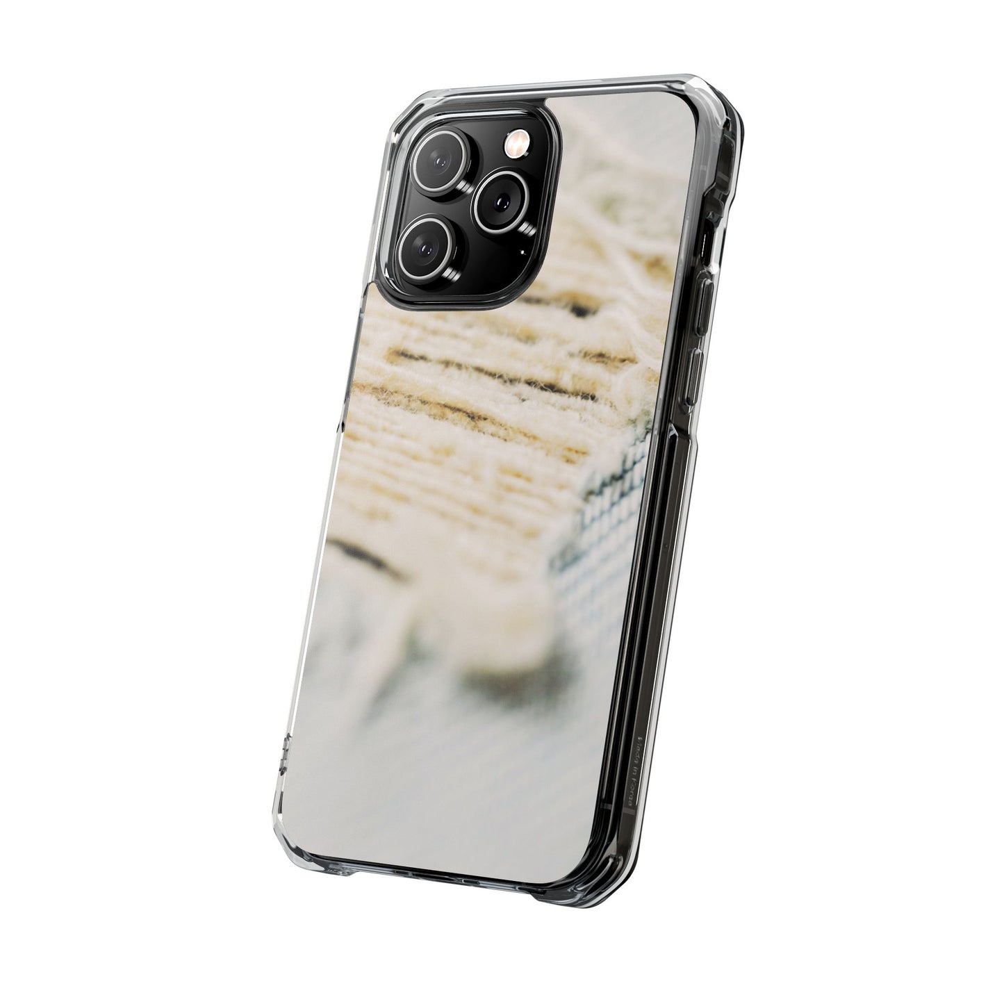 Clear Magnetic Phone Case – Woven Warmth