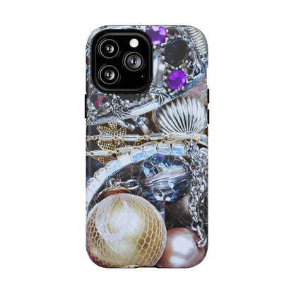 Protective Magnetic Phone Case – Chrome Jewel