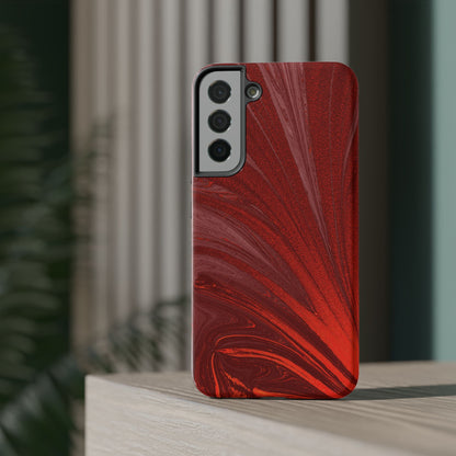 Impact-Resistant Phone Case — Crimson Current