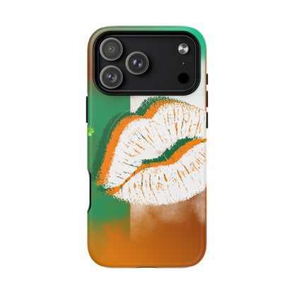 Dual-Layer Phone Case – Irish Lip St. Patrick’s Day Design
