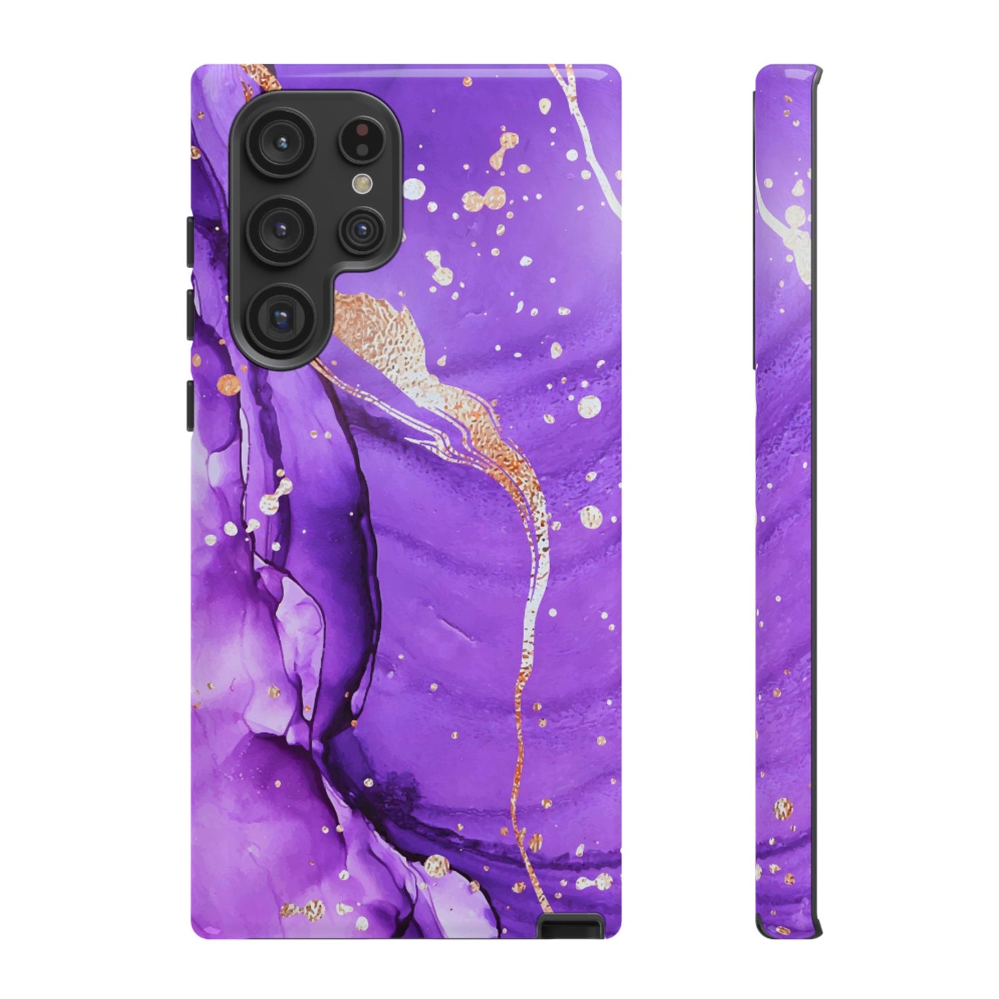 Protective Phone Case – Gilded Violet