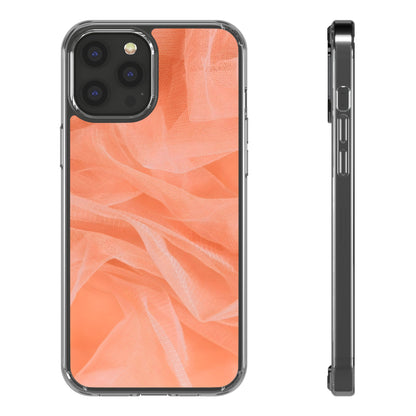 Clear Phone Case – Coral Veil