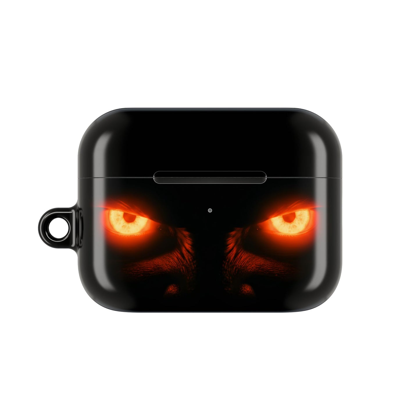 Wireless Earbud Case Cover – Blazing Monster Eyes