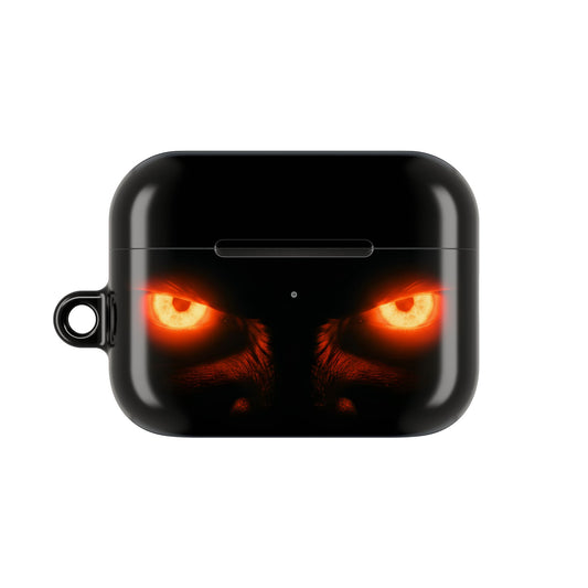 Wireless Earbud Case Cover – Blazing Monster Eyes