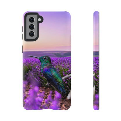 Protective Phone Case – Hummingbird Reverie
