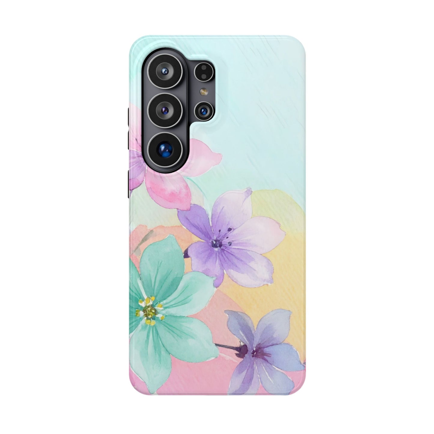 Wireless-Charging Compatible Case – Water Petal