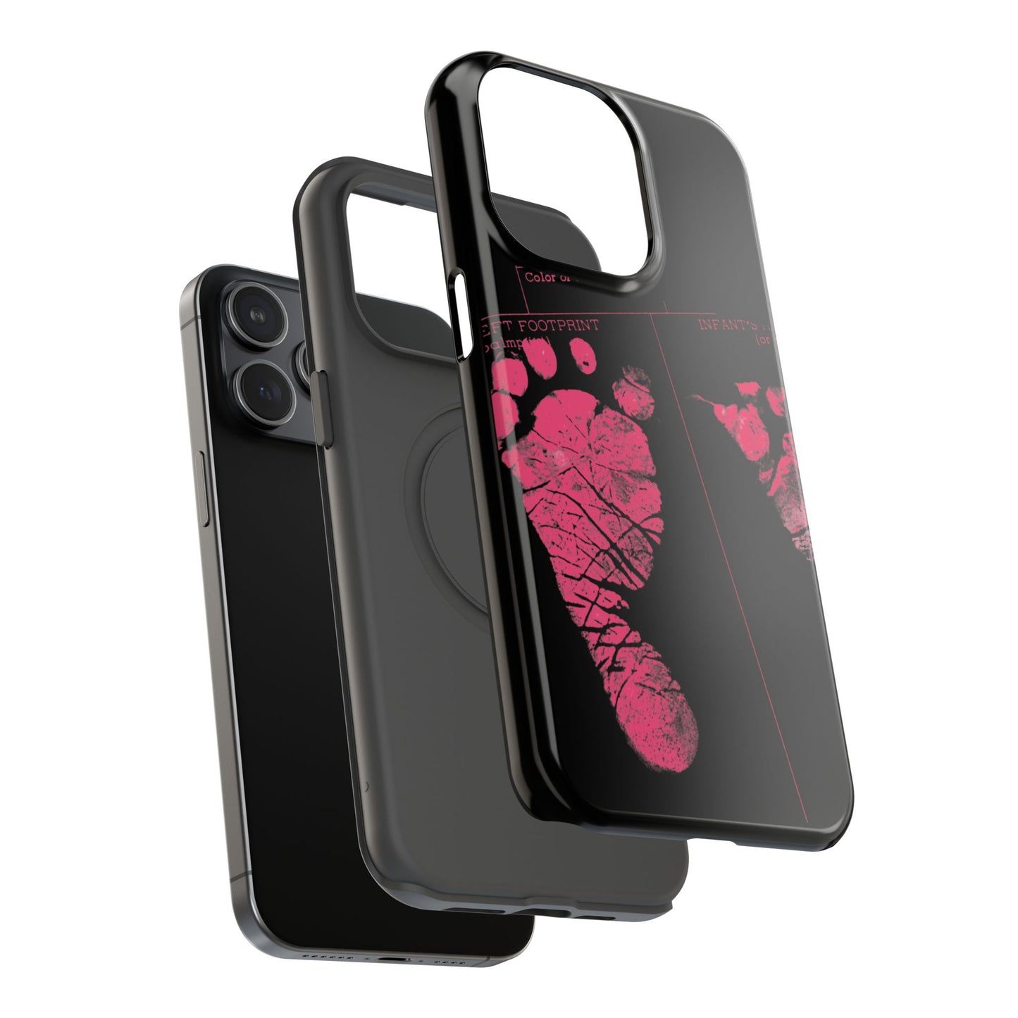 Wireless-Charging Compatible Case – Mom’s Little Pink Footprints