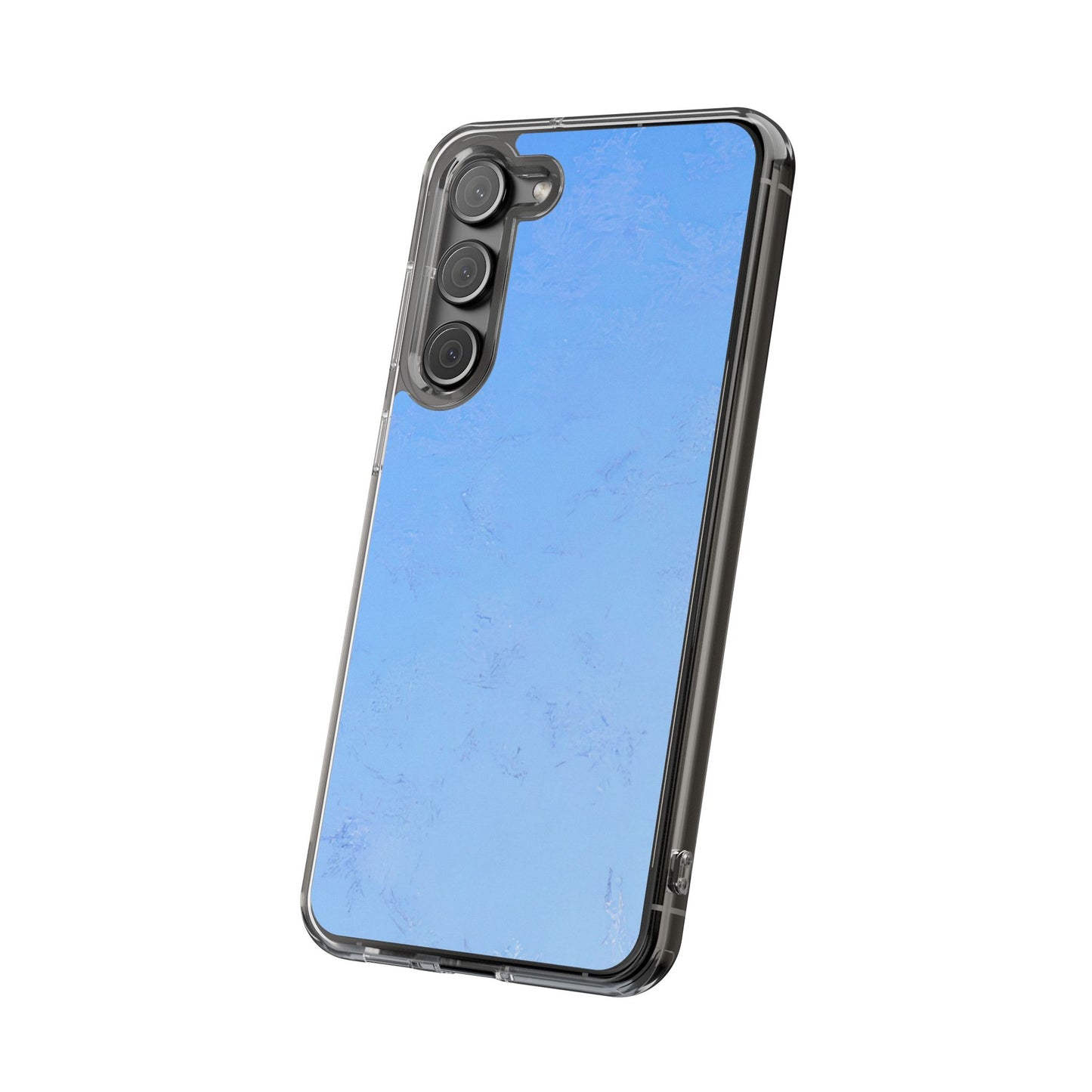 Clear Phone Case – Azure Fade