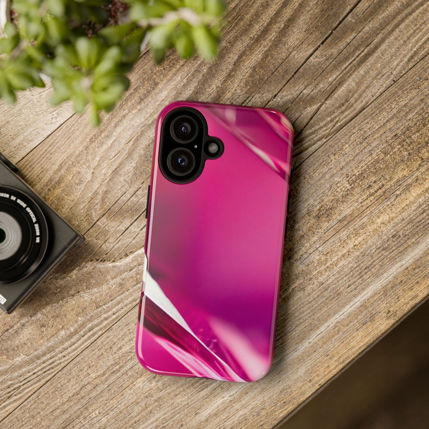 Protective Phone Case – Magenta Motion