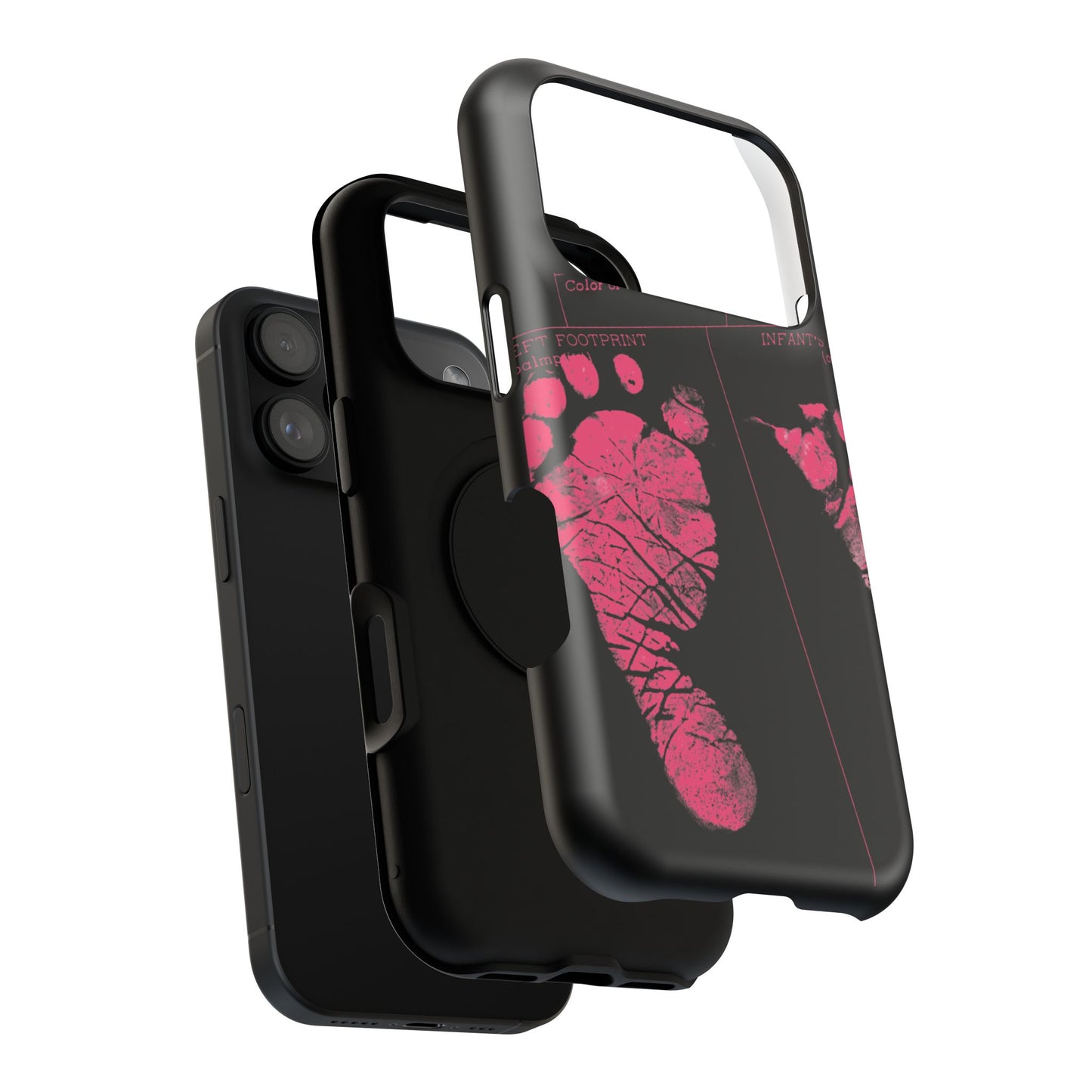 Wireless-Charging Compatible Case – Mom’s Little Pink Footprints