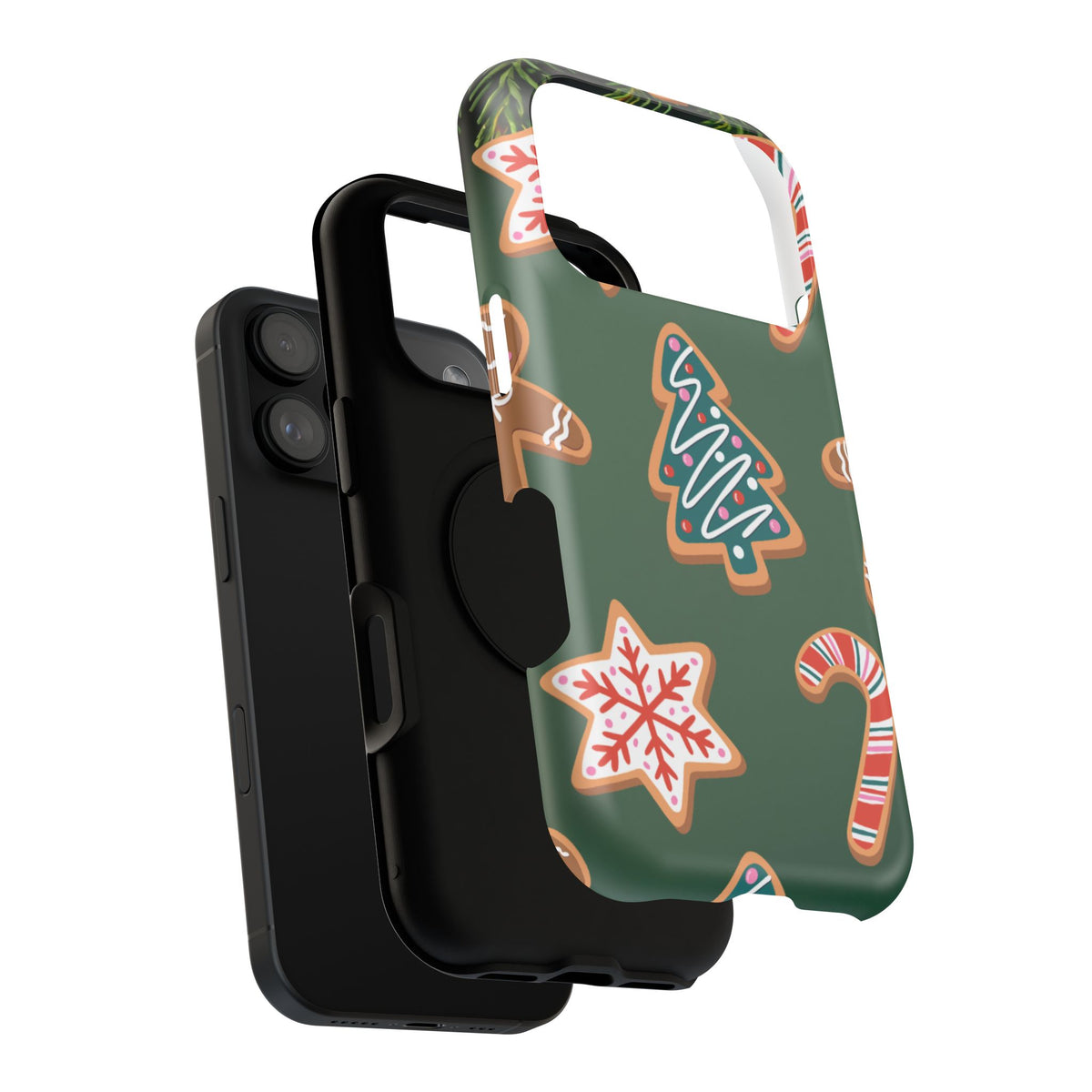 Impact-Resistant Phone Case – Cookie Season – Compatible with iPhone 11–17 & Samsung Galaxy S22–S26 Series