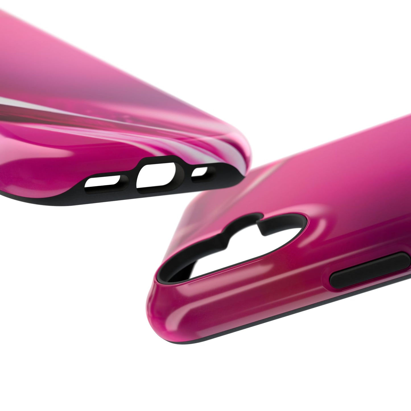 Impact-Resistant Phone Case – Magenta Motion