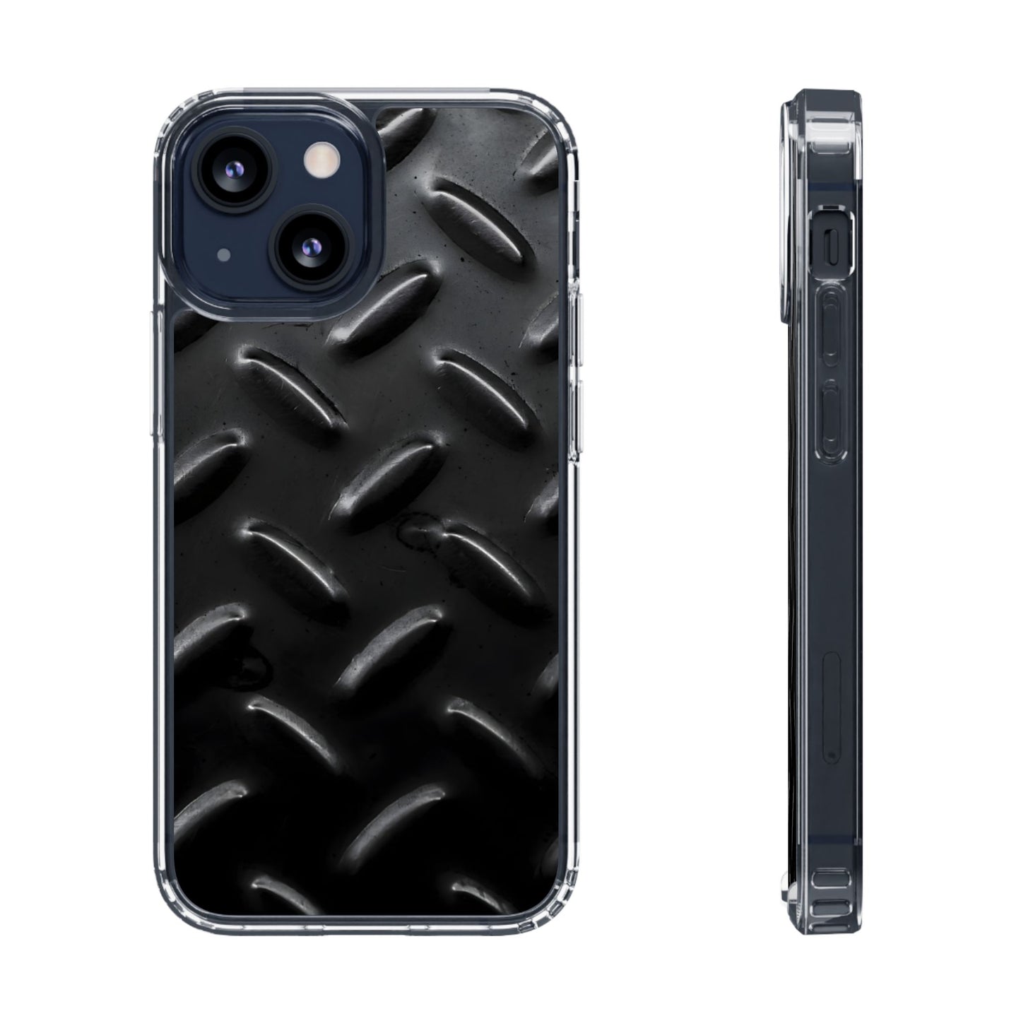 Clear Phone Case – Blackout Plate