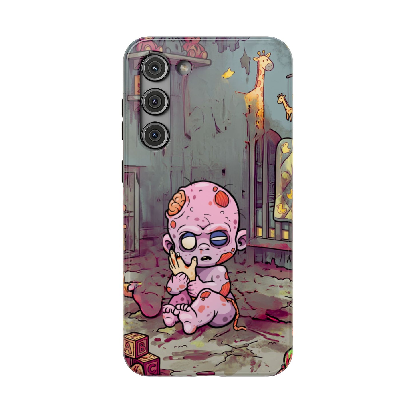 Zombie Baby Phone Case — Cute Creepy Impact-Resistant iPhone Case