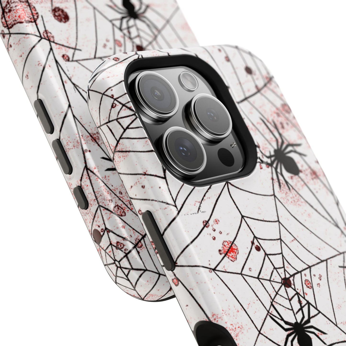 Wireless-Charging Compatible Case – Blood Web