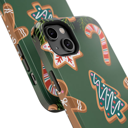 Impact-Resistant Phone Case – Cookie Season – Compatible with iPhone 11–17 & Samsung Galaxy S22–S26 Series
