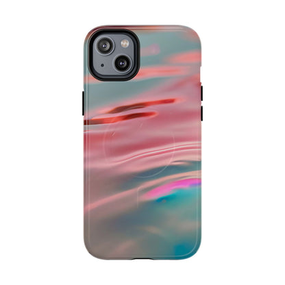 Protective Magnetic Phone Case – Liquid Sunset