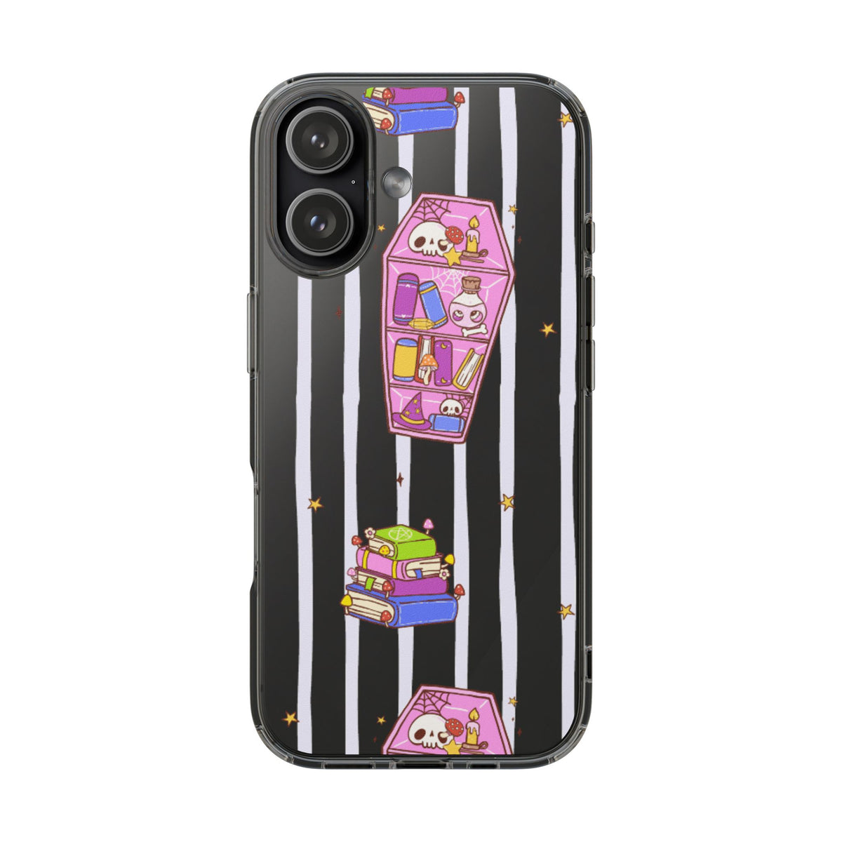 Clear Phone Case – Booked to Death