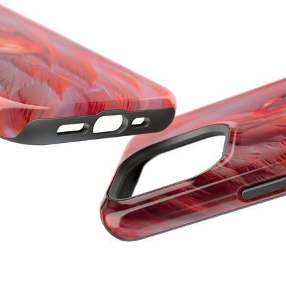 Impact-Resistant Phone Case – Scarlet Plume