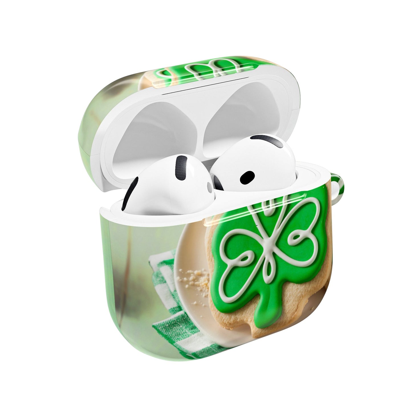 Wireless Earbud Case Cover – Shamrock Cookies