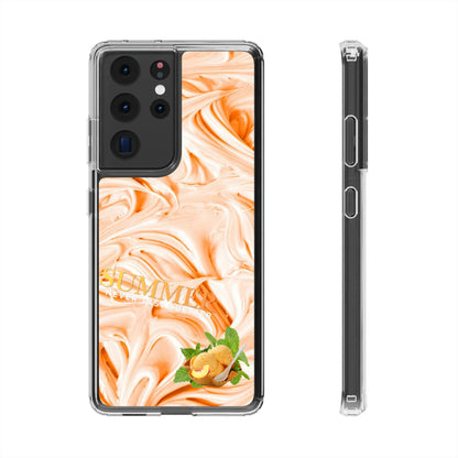Clear Phone Case – Peach Sorbet