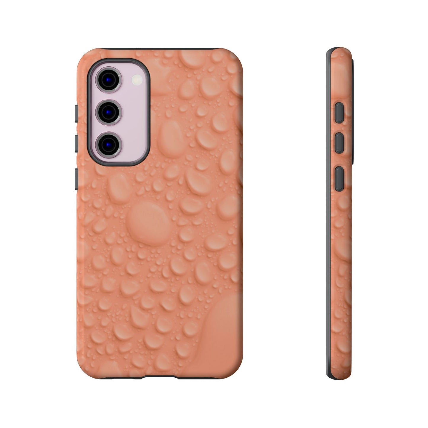 Protective Phone Case – Apricot Rain