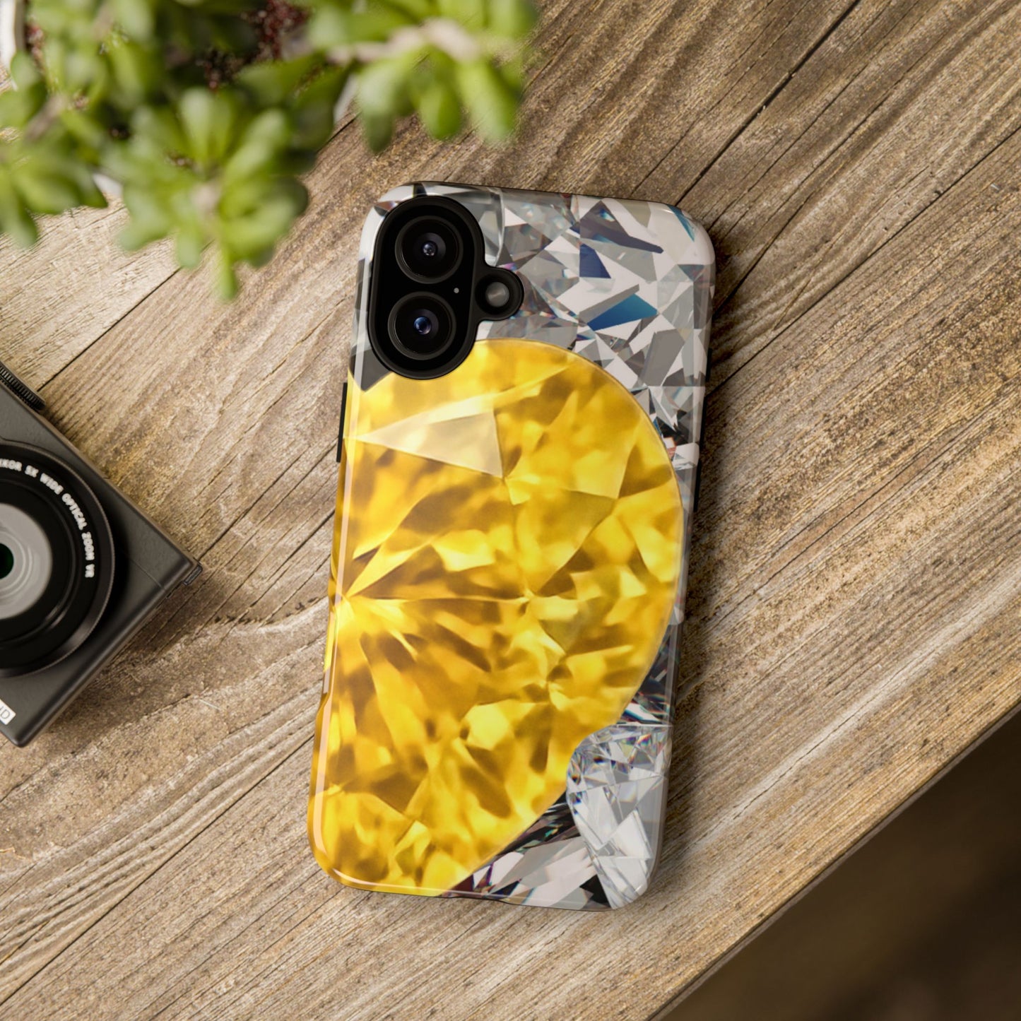 Protective Phone Case – Heart of Gold