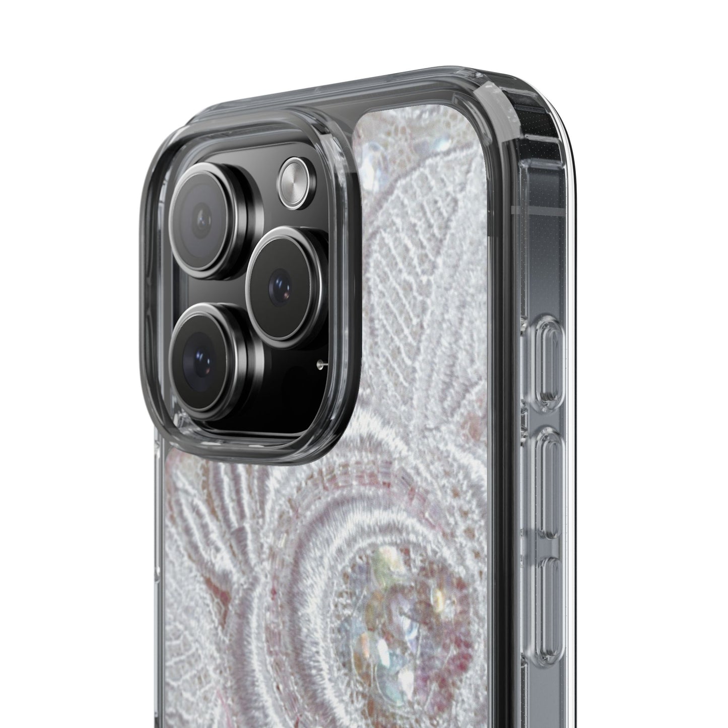 Clear Phone Case – Lace Veil