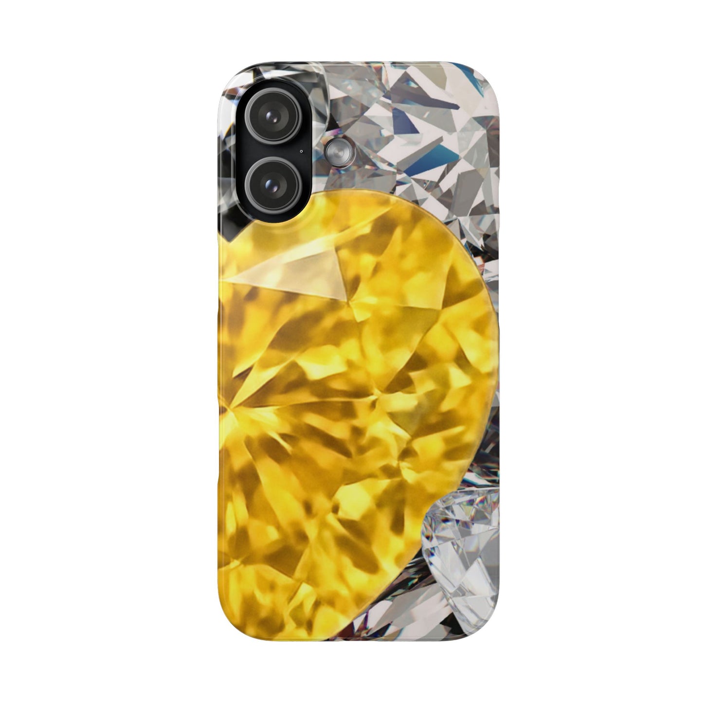 Snap Phone Case – Heart of Gold