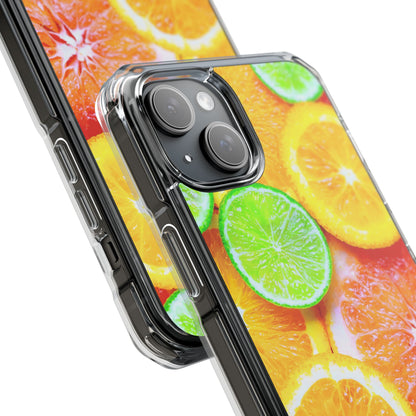 Clear Magnetic Phone Case – Sunkissed Citrus