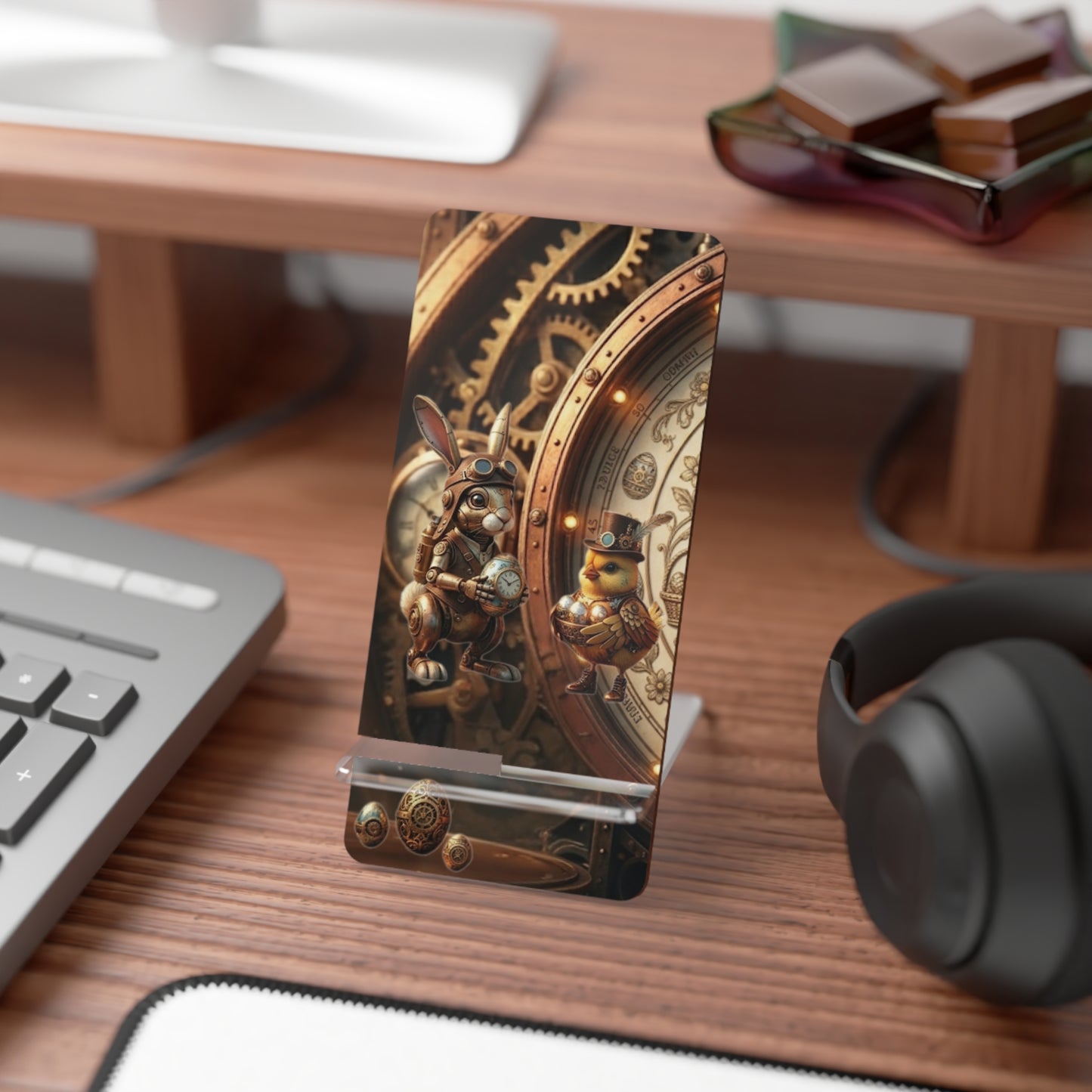 Phone Stand – Clockwork Cottontail
