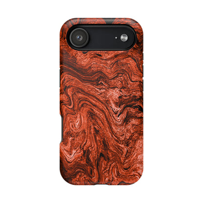 Impact-Resistant Phone Case – Clay in Motion – Compatible with iPhone 11–17 & Samsung Galaxy S22–S26 Series