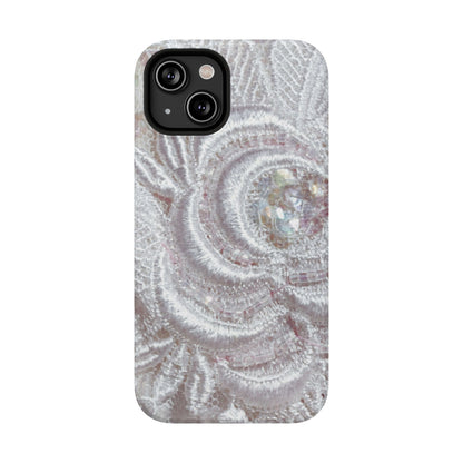 Impact-Resistant Phone Case – Lace Veil