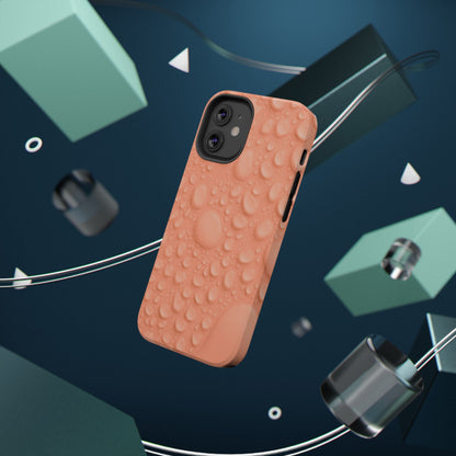 Impact-Resistant Phone Case – Apricot Rain